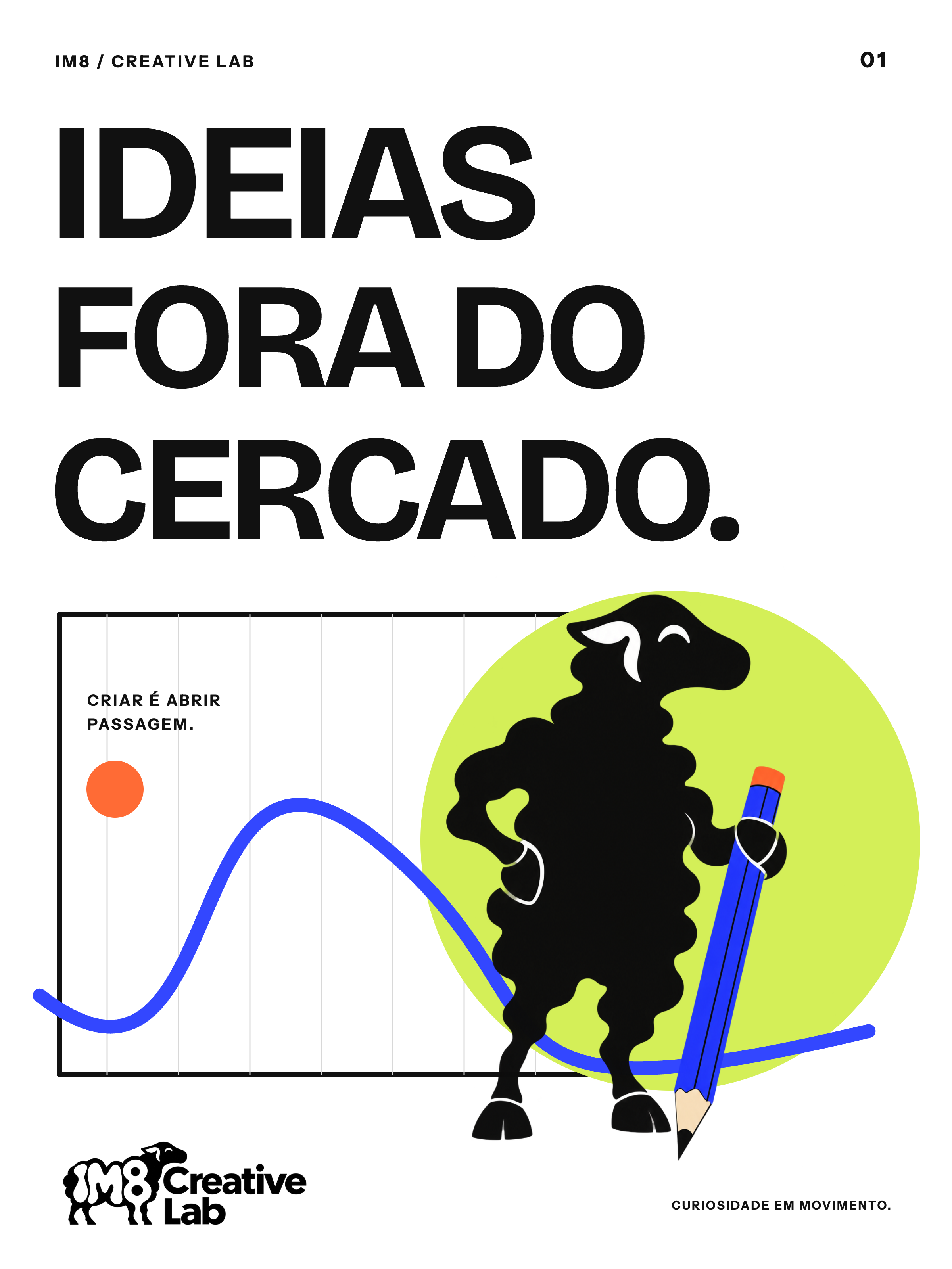 Pôster da coleção criativa IM8